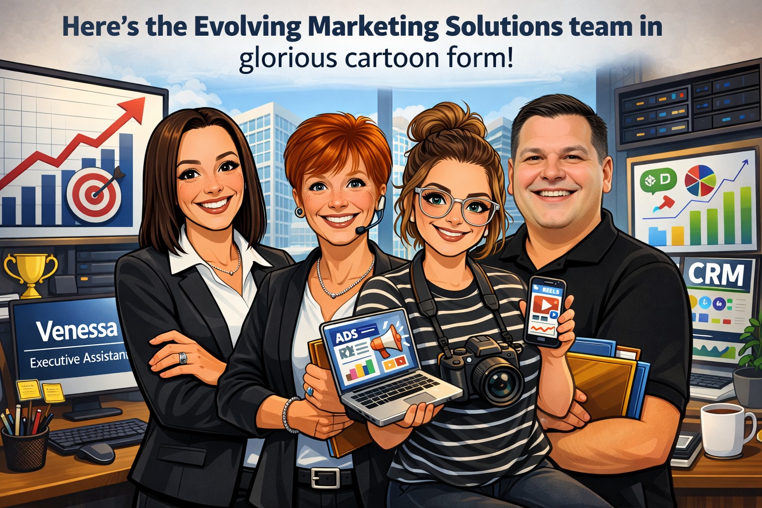Evolving Marketing Solutions team — digital marketing agency Pretoria